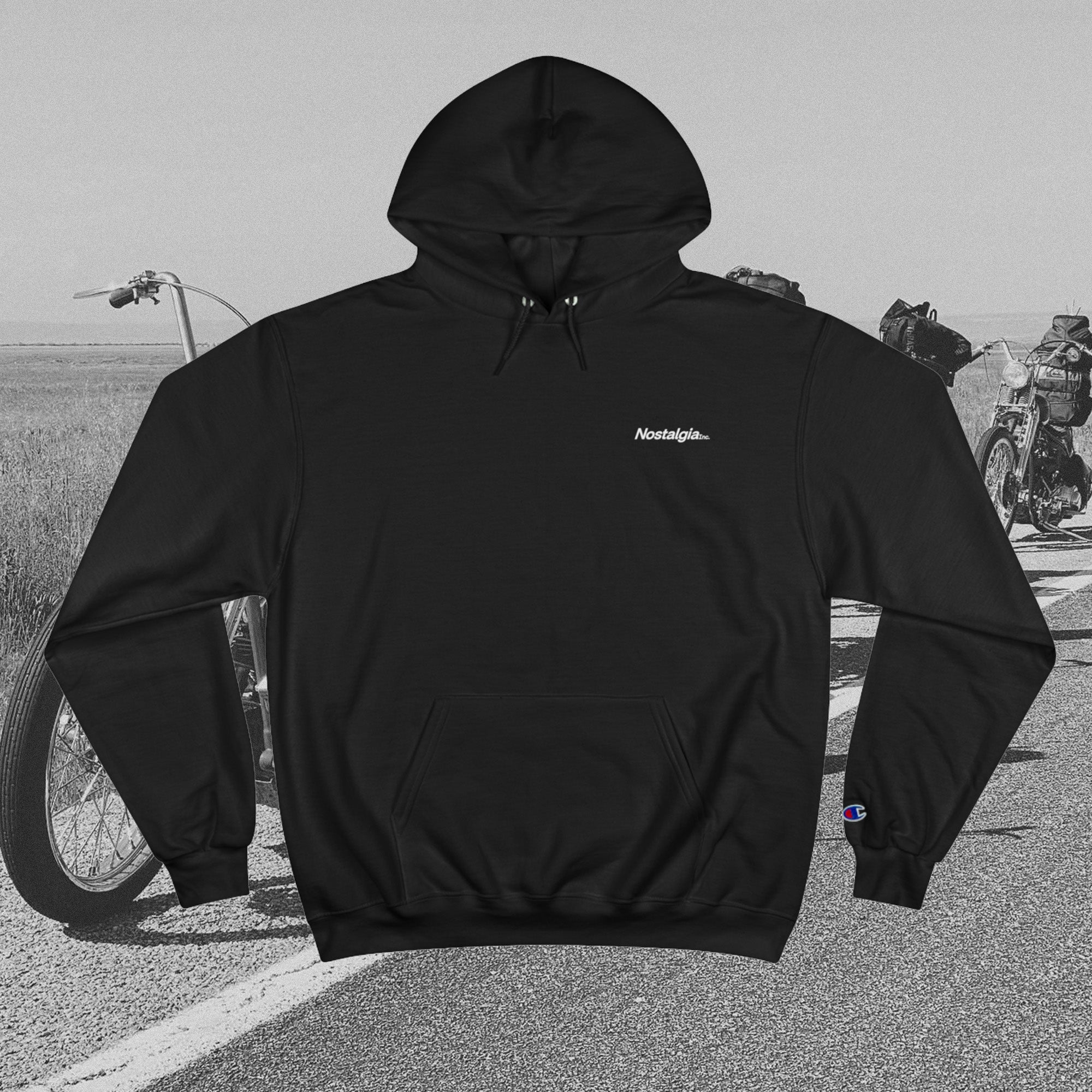 Nostalgia x Champion Harley Davidsons Hoodie – Nostalgia Inc.