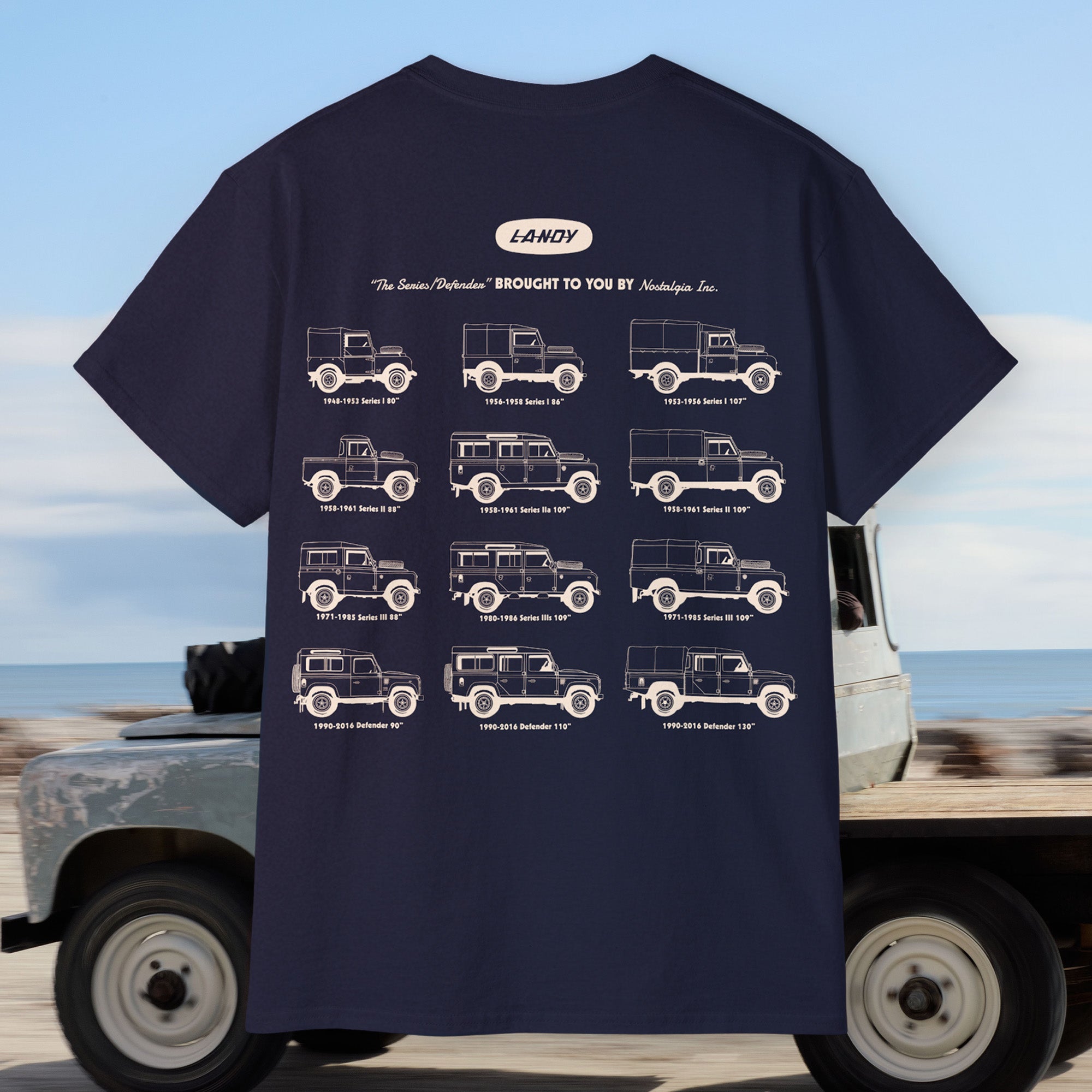 Land Rover Defender T-Shirt – Nostalgia Inc