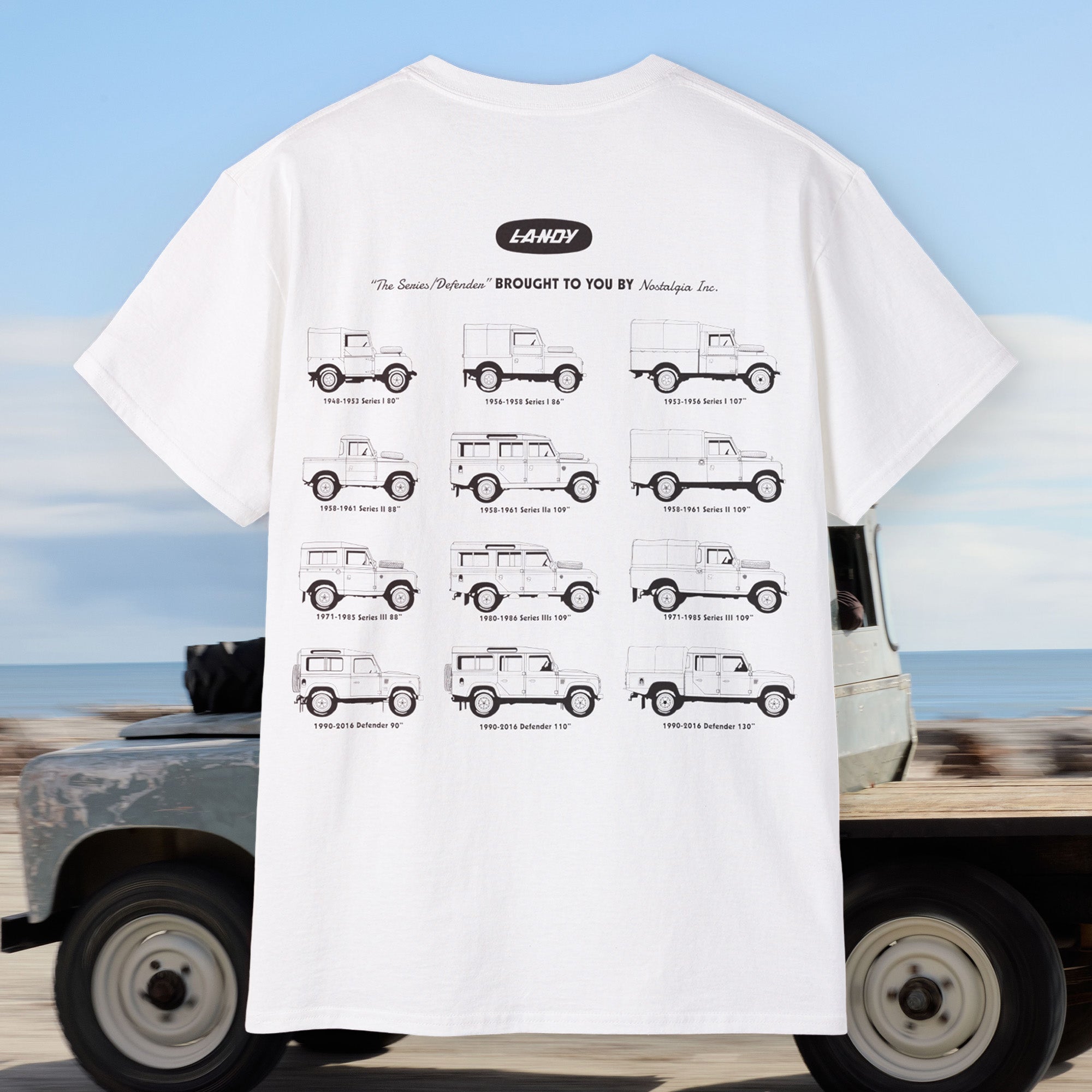 Land Rover Defender T-Shirt – Nostalgia Inc