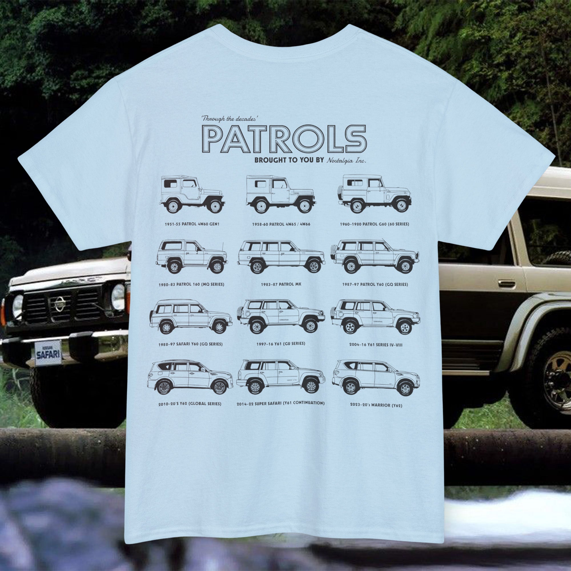 Nissan Patrol 'Through the Decades' T-shirt
