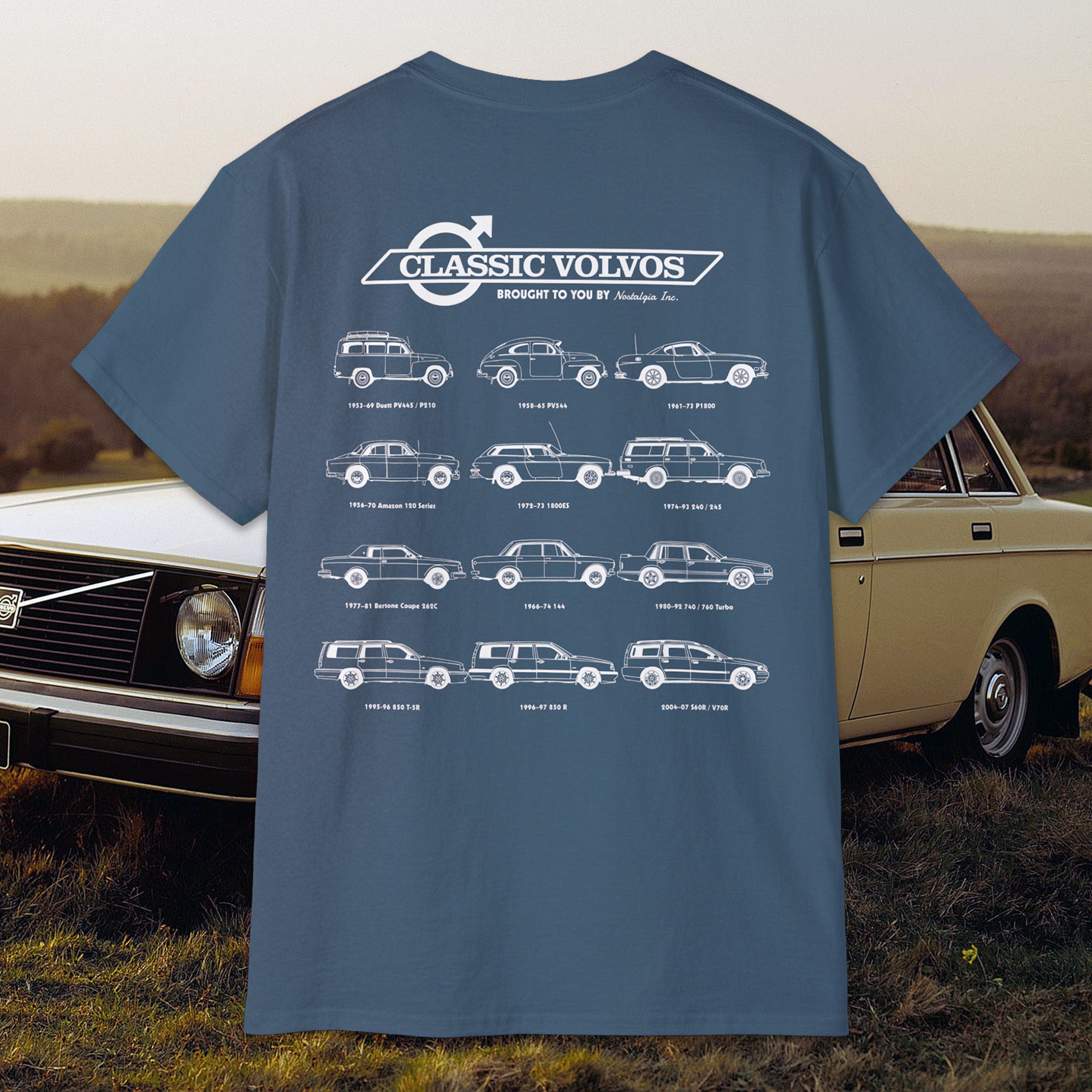 classic volvo t shirt, vintage volvo shirt, volvo car timeline tee, volvo 240 740 850 tshirt, retro volvo merchandise, volvo enthusiast apparel, volvo wagon graphic tee, p1800 volvo shirt, volvo amazon t shirt, nostalgic volvo car shirt, volvo collector gift, swedish car tee, old school volvo t shirt, volvo 850r fan shirt, volvo car lover gift